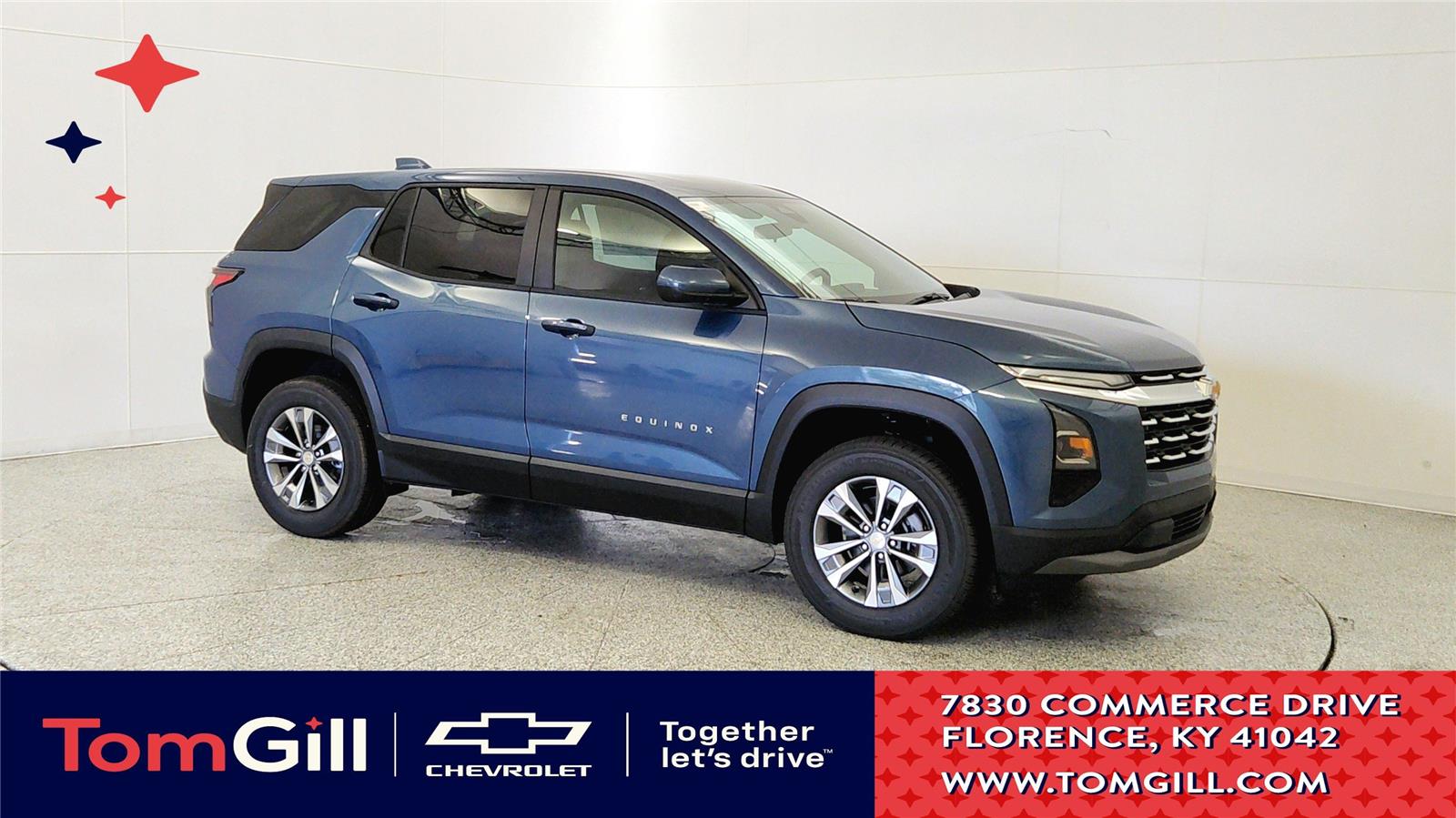 Lakeshore Blue Metallic 2026 Chevrolet Equinox SUV / Crossover Front-Wheel Drive Continuously Variable Transmission