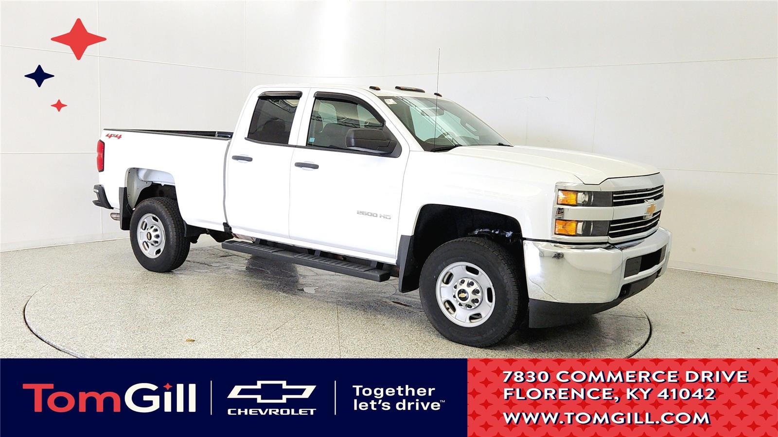  2018 Chevrolet Silverado 2500HD Work Truck Double Cab 4WD   