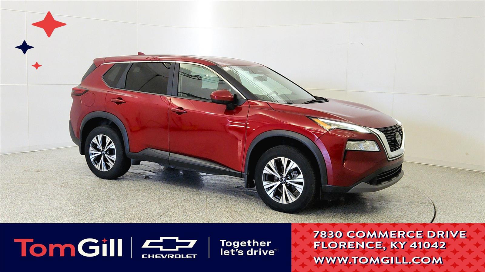 Red (Scarlet Ember Tintcoat) 2023 Nissan Rogue SUV / Crossover All-Wheel Drive Continuously Variable Transmission