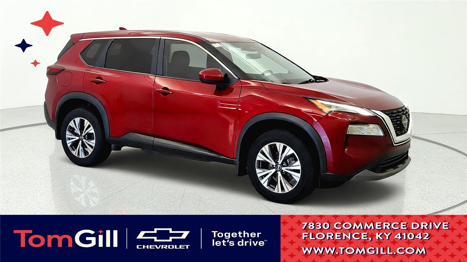 Red (Scarlet Ember Tintcoat) 2023 Nissan Rogue SUV / Crossover All-Wheel Drive Continuously Variable Transmission