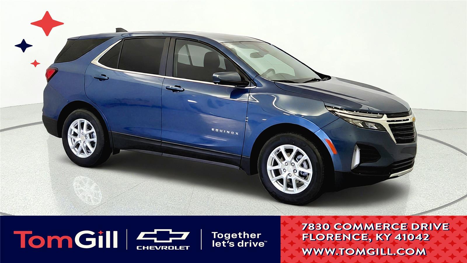 Lakeshore Blue Metallic 2024 Chevrolet Equinox SUV / Crossover Front-Wheel Drive 6-Speed Automatic