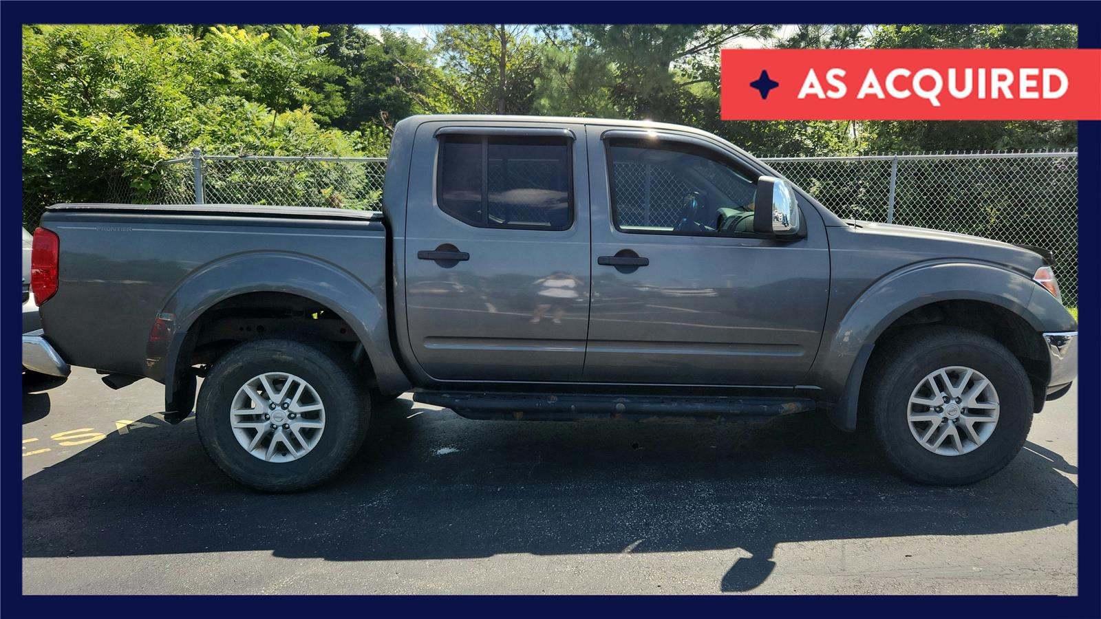 Storm Gray 2007 Nissan Frontier Pickup Truck Automatic