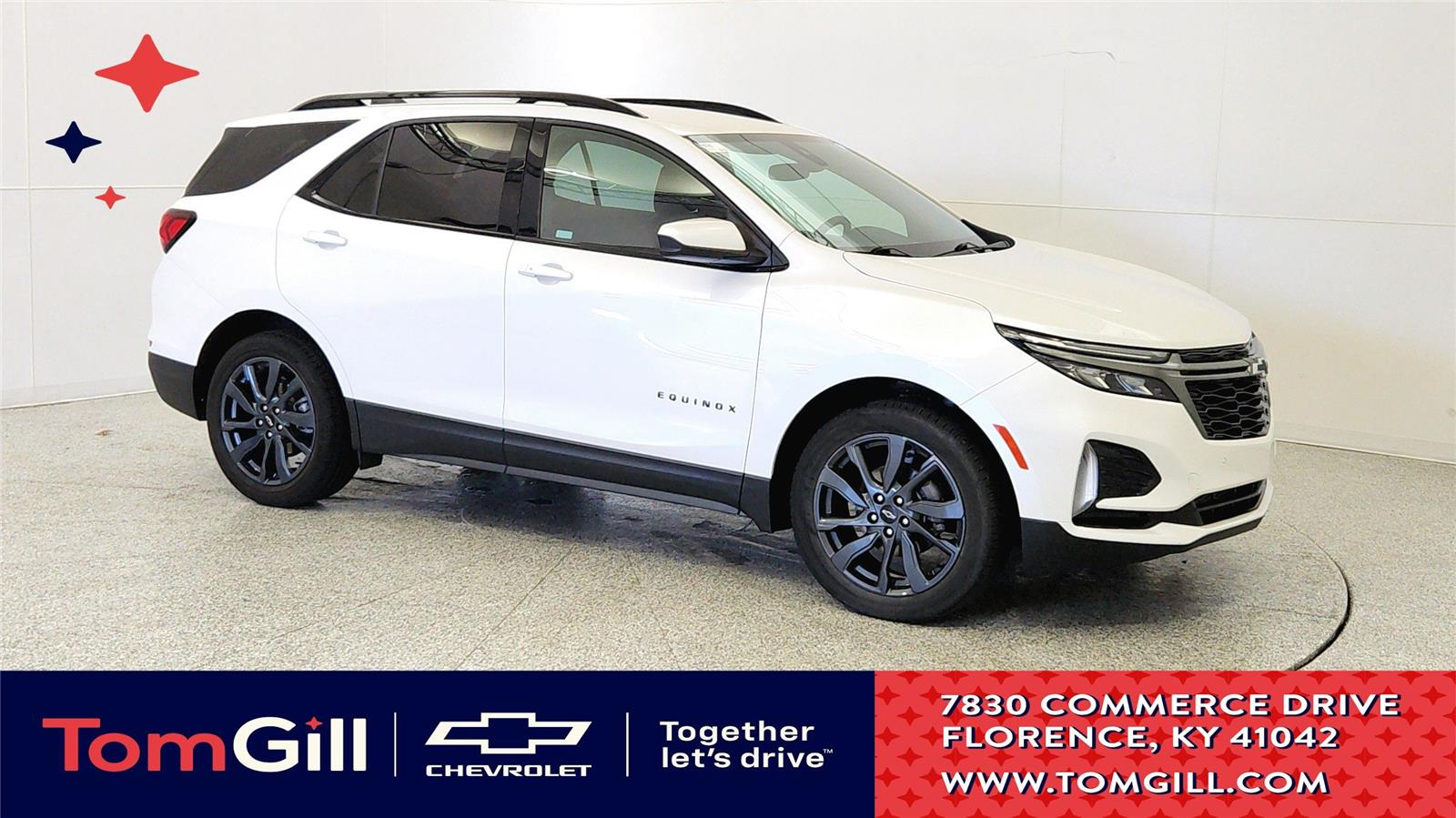 White (Iridescent Pearl Tricoat) 2022 Chevrolet Equinox SUV / Crossover Front-Wheel Drive 6-Speed Automatic
