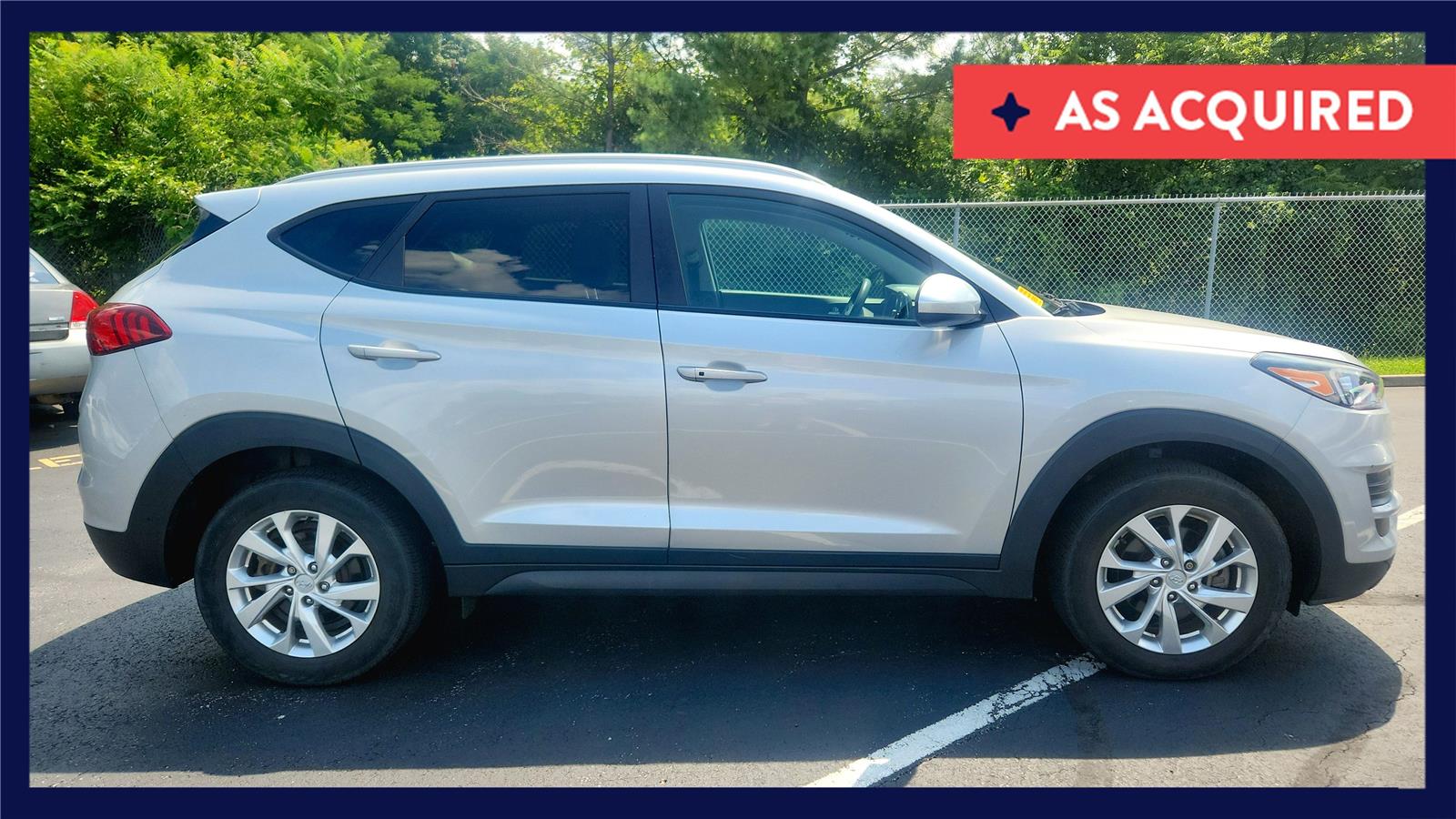 Molten Silver 2019 Hyundai Tucson SUV / Crossover Front-Wheel Drive Automatic