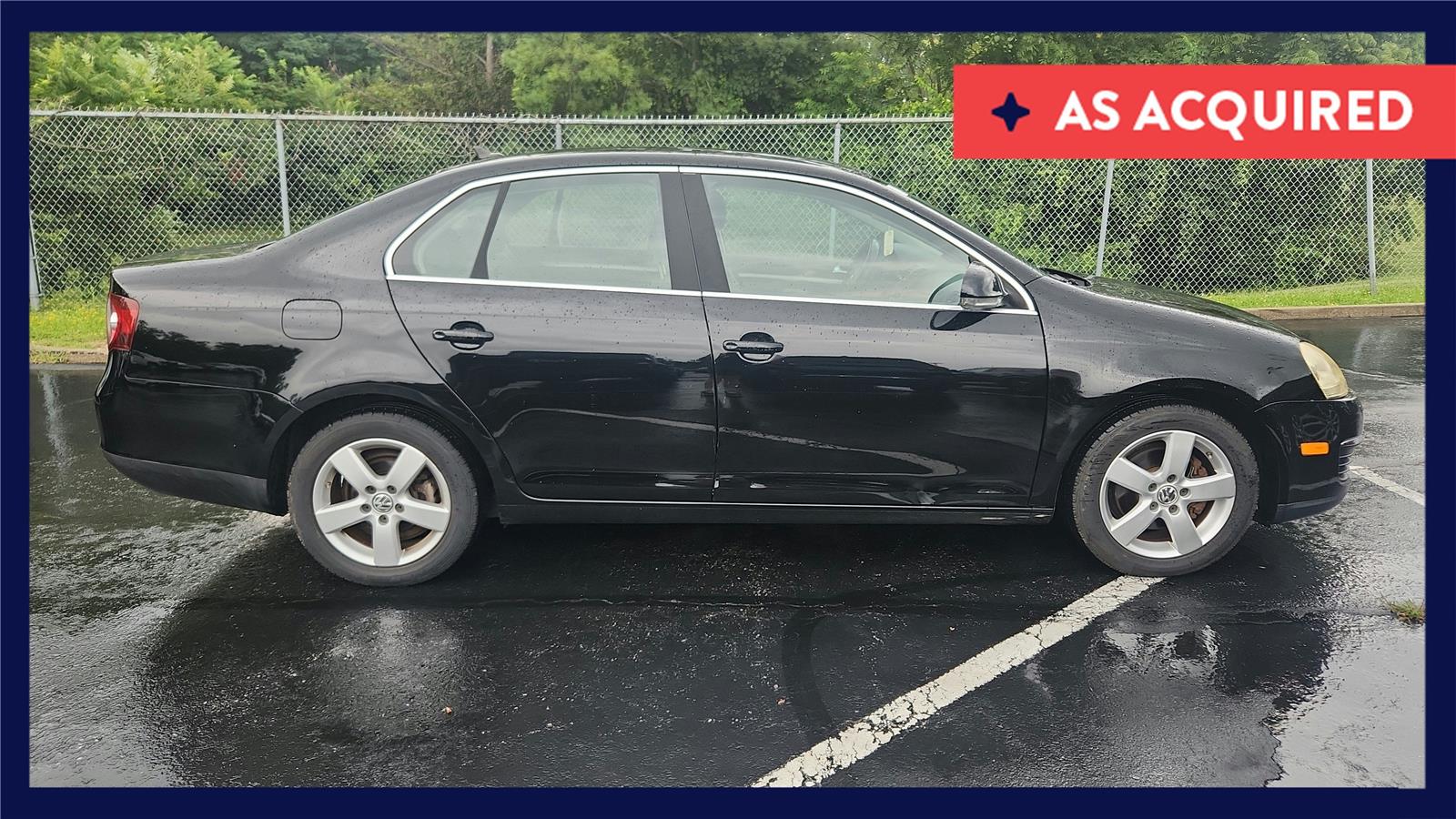 Black 2008 Volkswagen Jetta Sedan Front-Wheel Drive Automatic