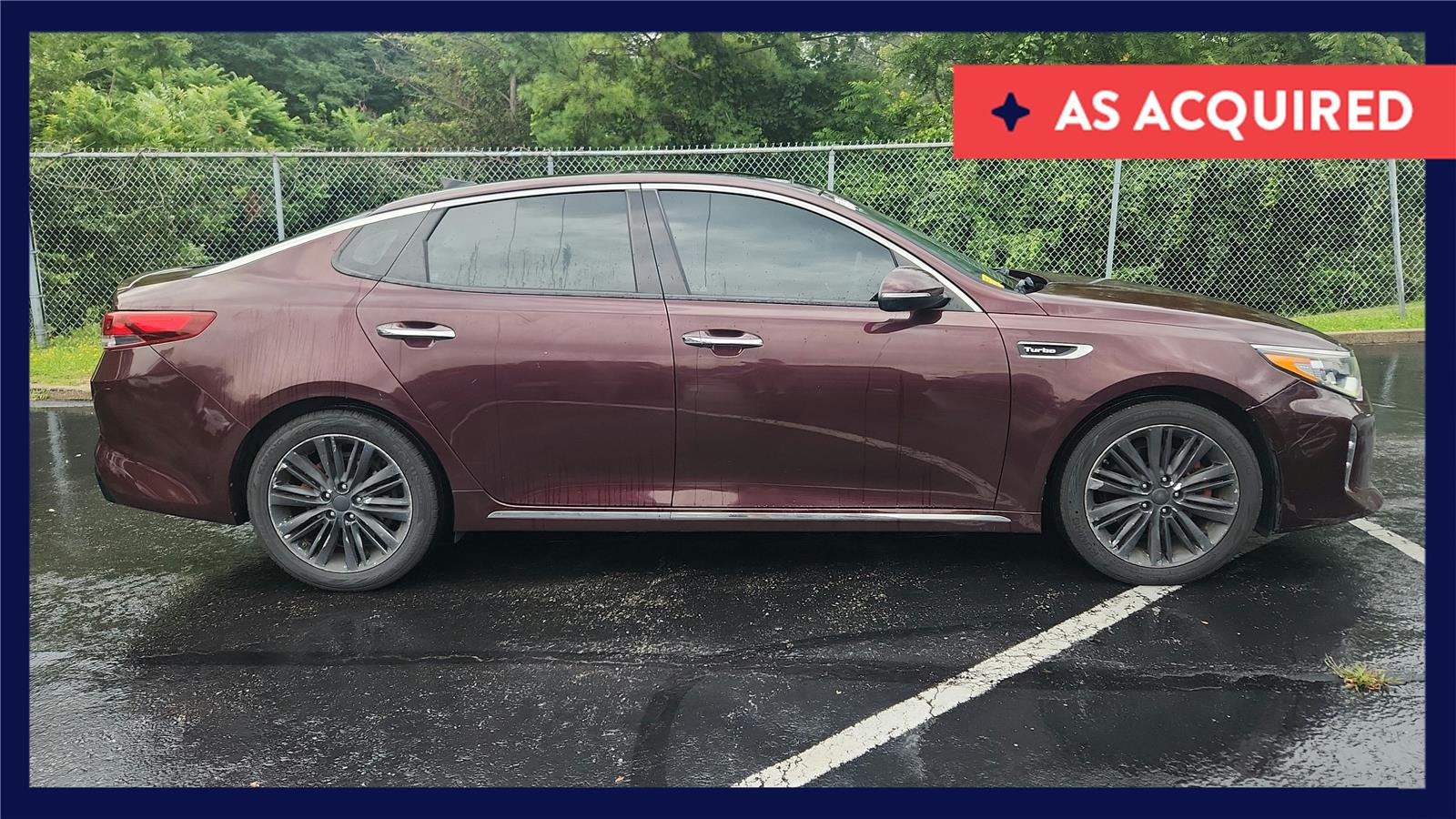 Red (Sangria) 2017 Kia Optima Sedan Front-Wheel Drive 6-Speed Automatic