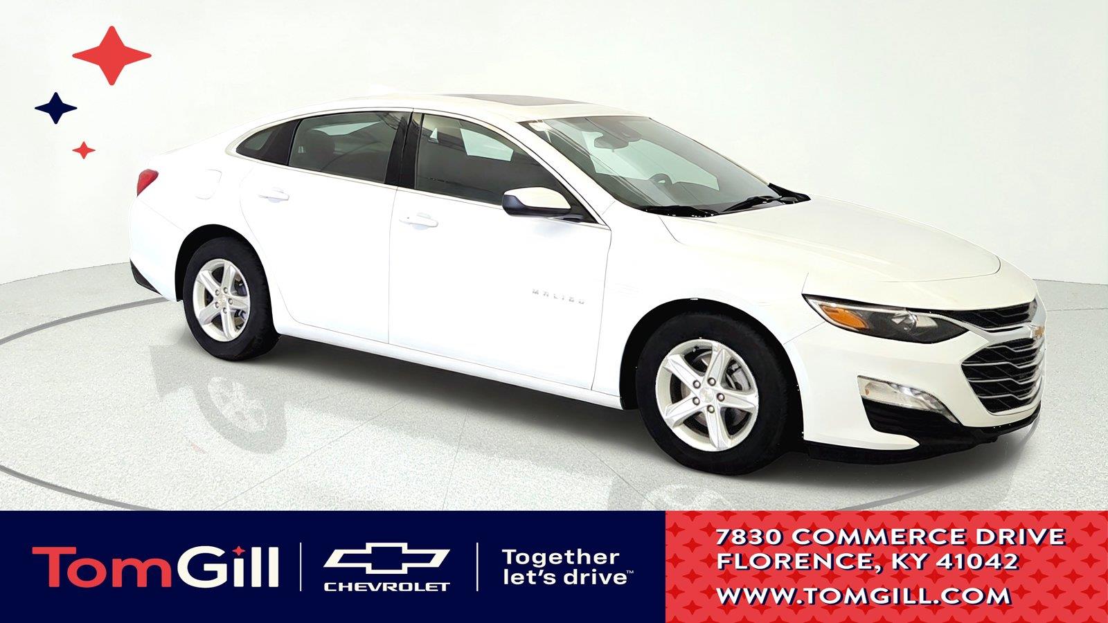 Summit White 2024 Chevrolet Malibu Sedan Front-Wheel Drive Continuously Variable Transmission