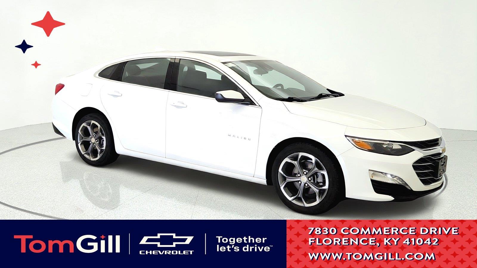 Summit White 2024 Chevrolet Malibu Sedan Front-Wheel Drive Continuously Variable Transmission