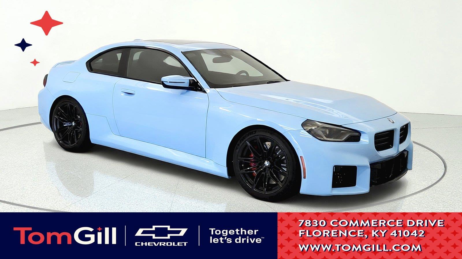 Zandvoort Blue 2024 BMW M2 Coupe Rear-Wheel Drive 6-Speed Manual