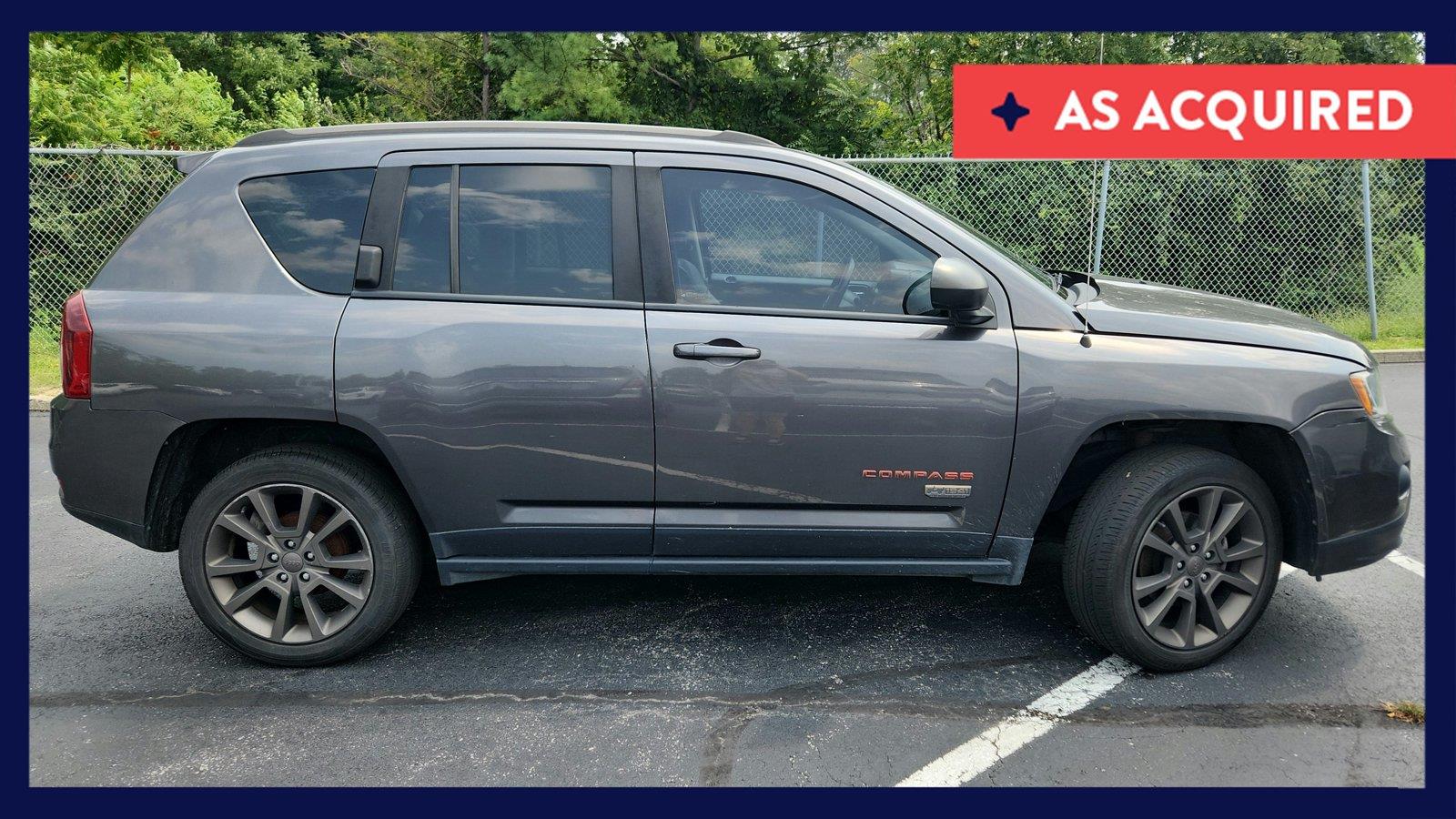 Gray (Granite Crystal Metallic Clearcoat) 2017 Jeep Compass SUV / Crossover Front-Wheel Drive 6-Speed Automatic