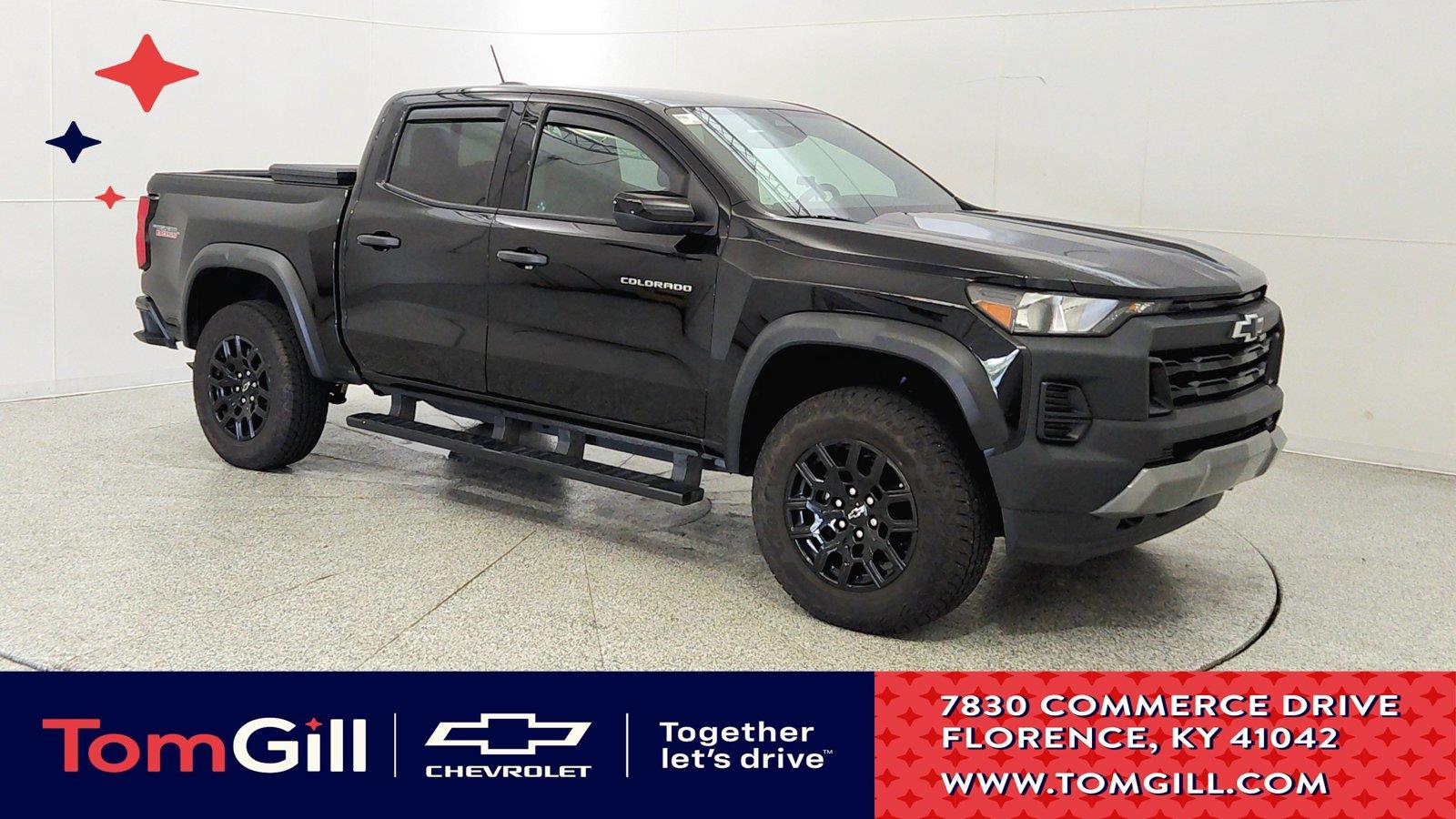 Black 2026 Chevrolet Colorado Pickup Truck Four-Wheel Drive 8-Speed Automatic