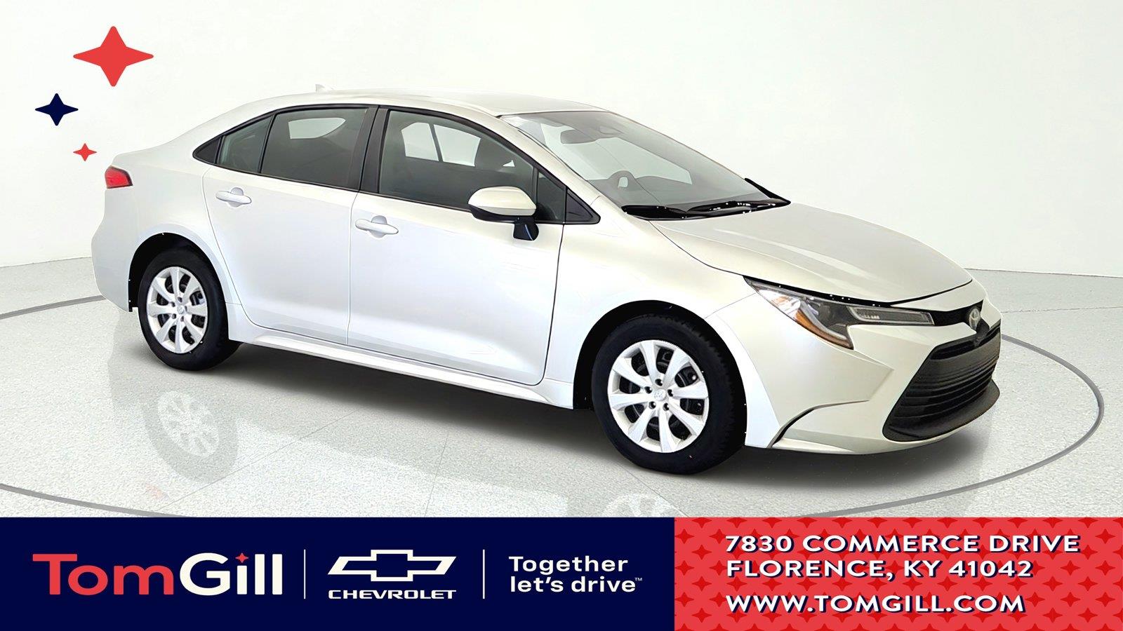 Classic Silver Metallic 2025 Toyota Corolla Sedan Front-Wheel Drive Continuously Variable Transmission