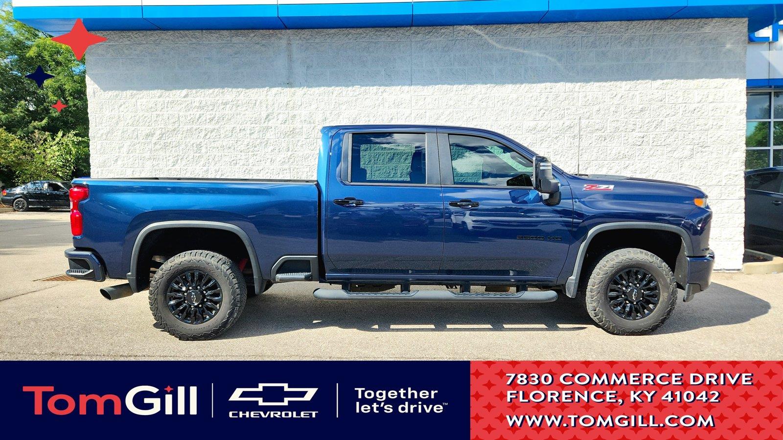 Northsky Blue Metallic 2022 Chevrolet Silverado 2500HD Pickup Truck Four-Wheel Drive 6-Speed Automatic