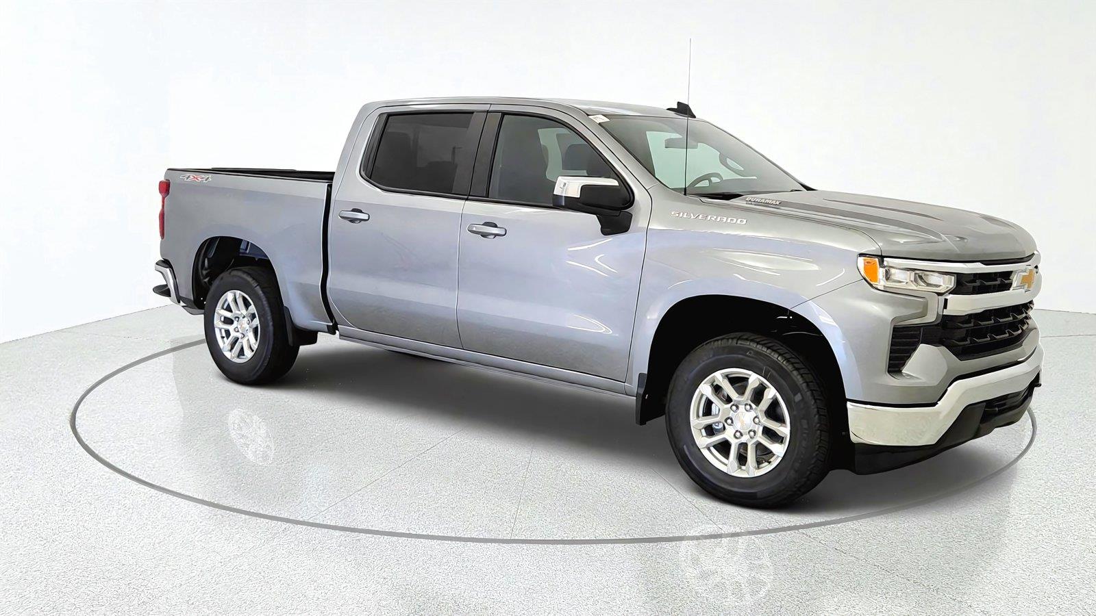 Sterling Gray Metallic 2026 Chevrolet Silverado 1500 Pickup Truck Four-Wheel Drive Automatic