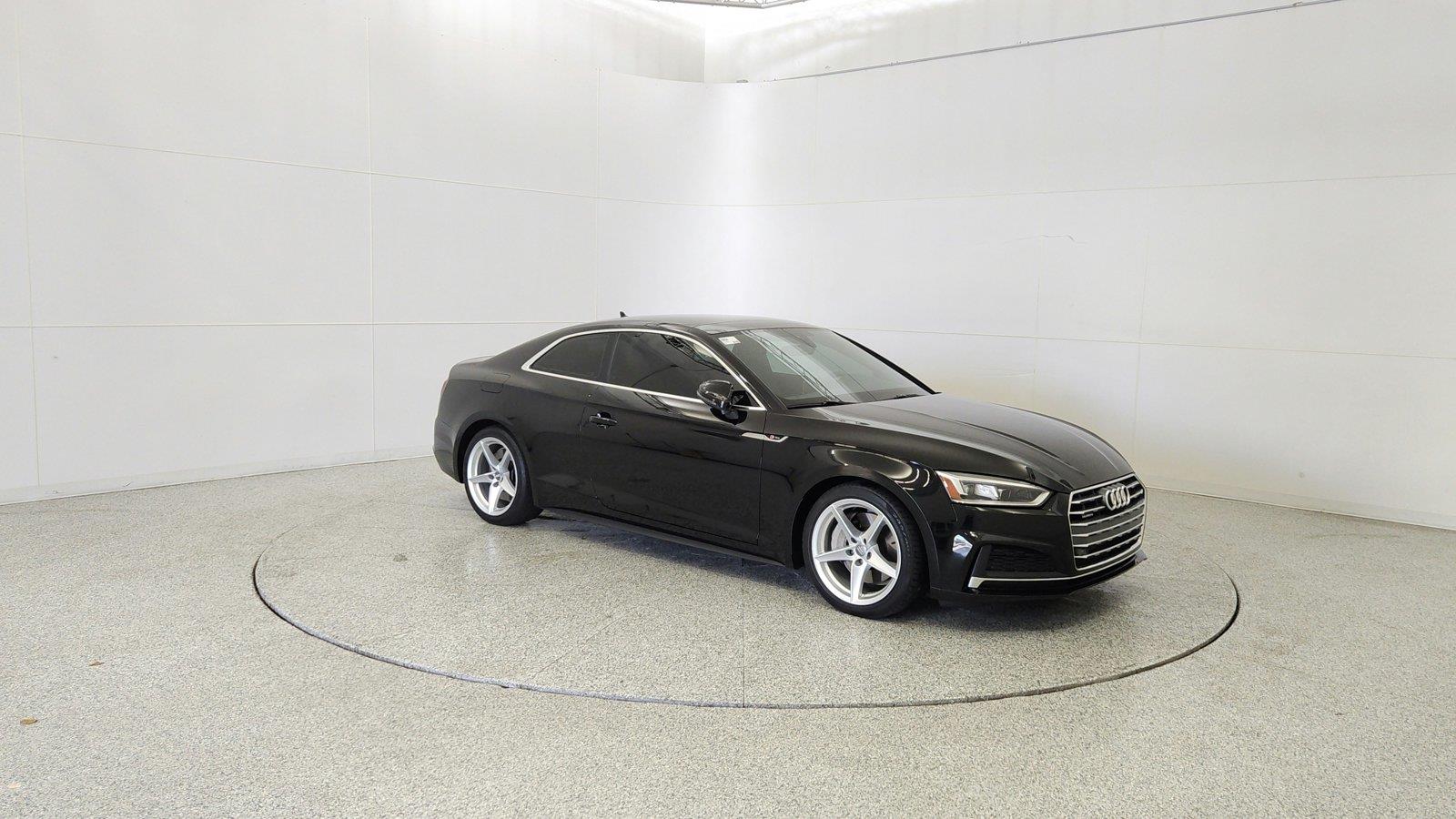 Mythos Black Metallic 2019 Audi A5 Coupe All-Wheel Drive Automatic