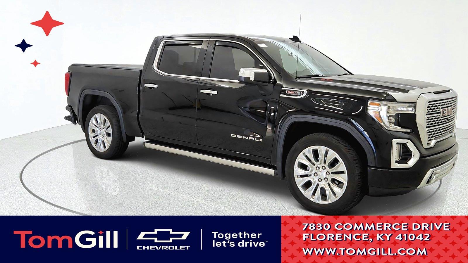 Onyx Black 2019 GMC Sierra 1500 Pickup Truck Four-Wheel Drive Automatic