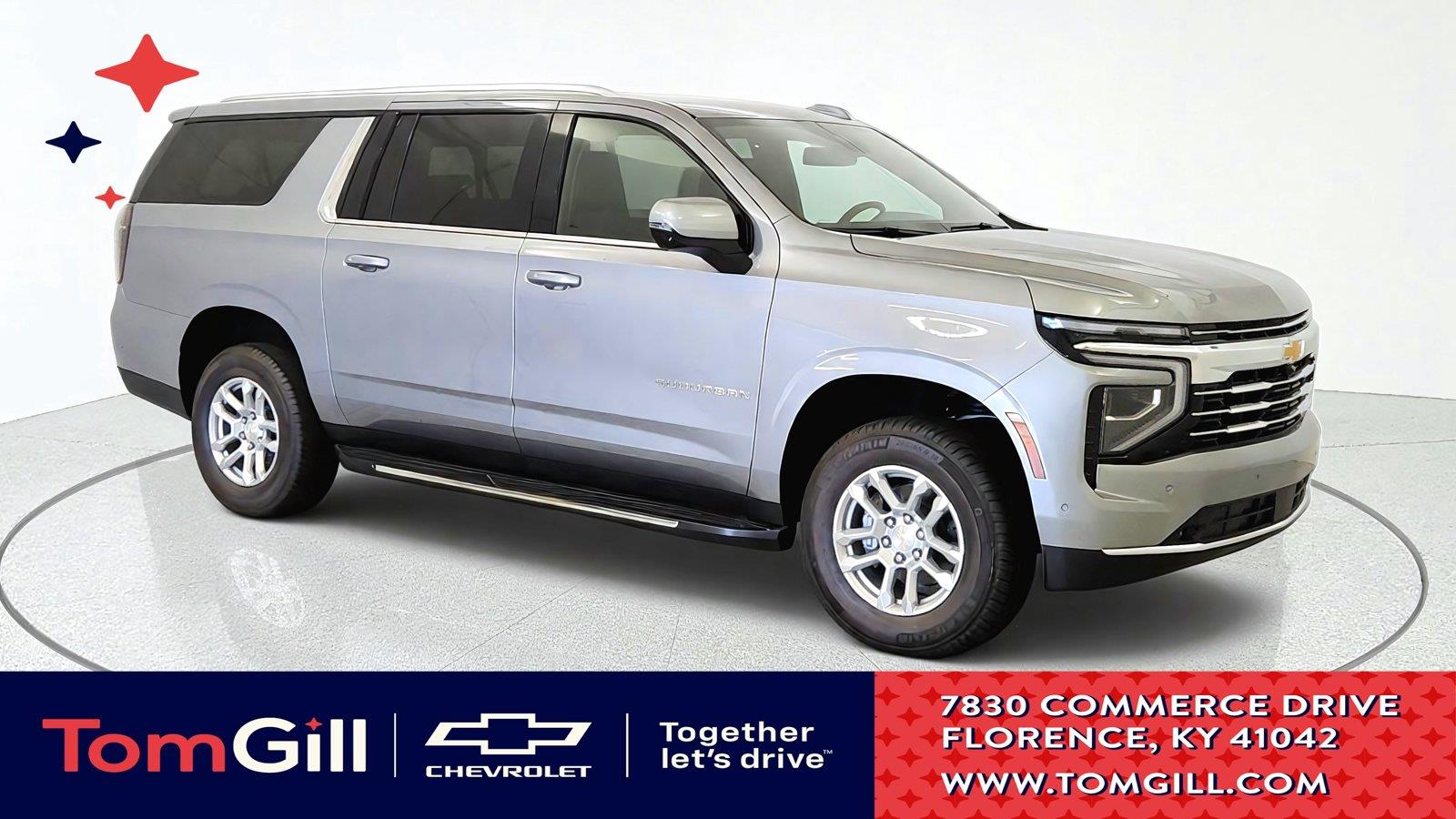 Sterling Gray Metallic 2026 Chevrolet Suburban SUV / Crossover Four-Wheel Drive Automatic