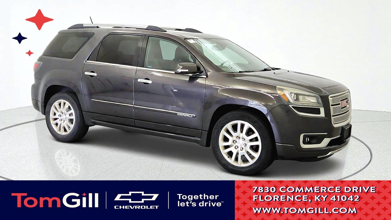 Gray (Iridium Metallic) 2016 GMC Acadia SUV / Crossover All-Wheel Drive 6-Speed Automatic