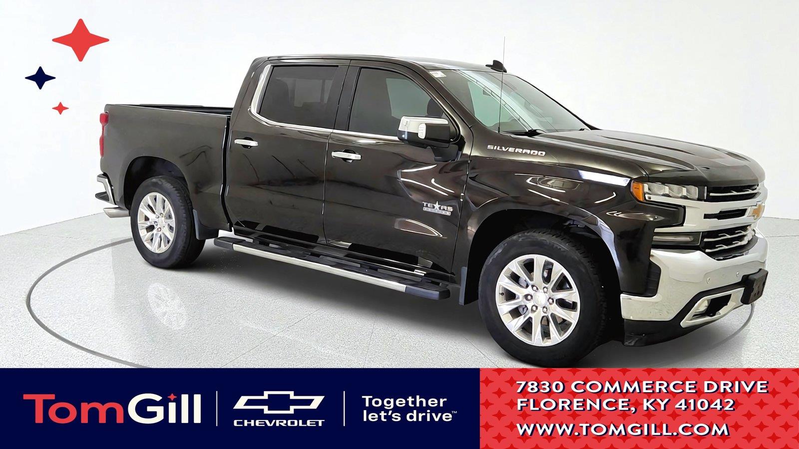 Havana Brown Metallic 2019 Chevrolet Silverado 1500 Pickup Truck 4X2 8-Speed Automatic