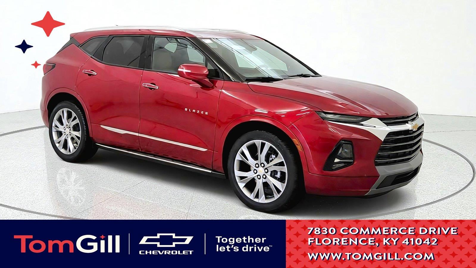 Cherry Red Tintcoat 2021 Chevrolet Blazer SUV / Crossover All-Wheel Drive 9-Speed Automatic