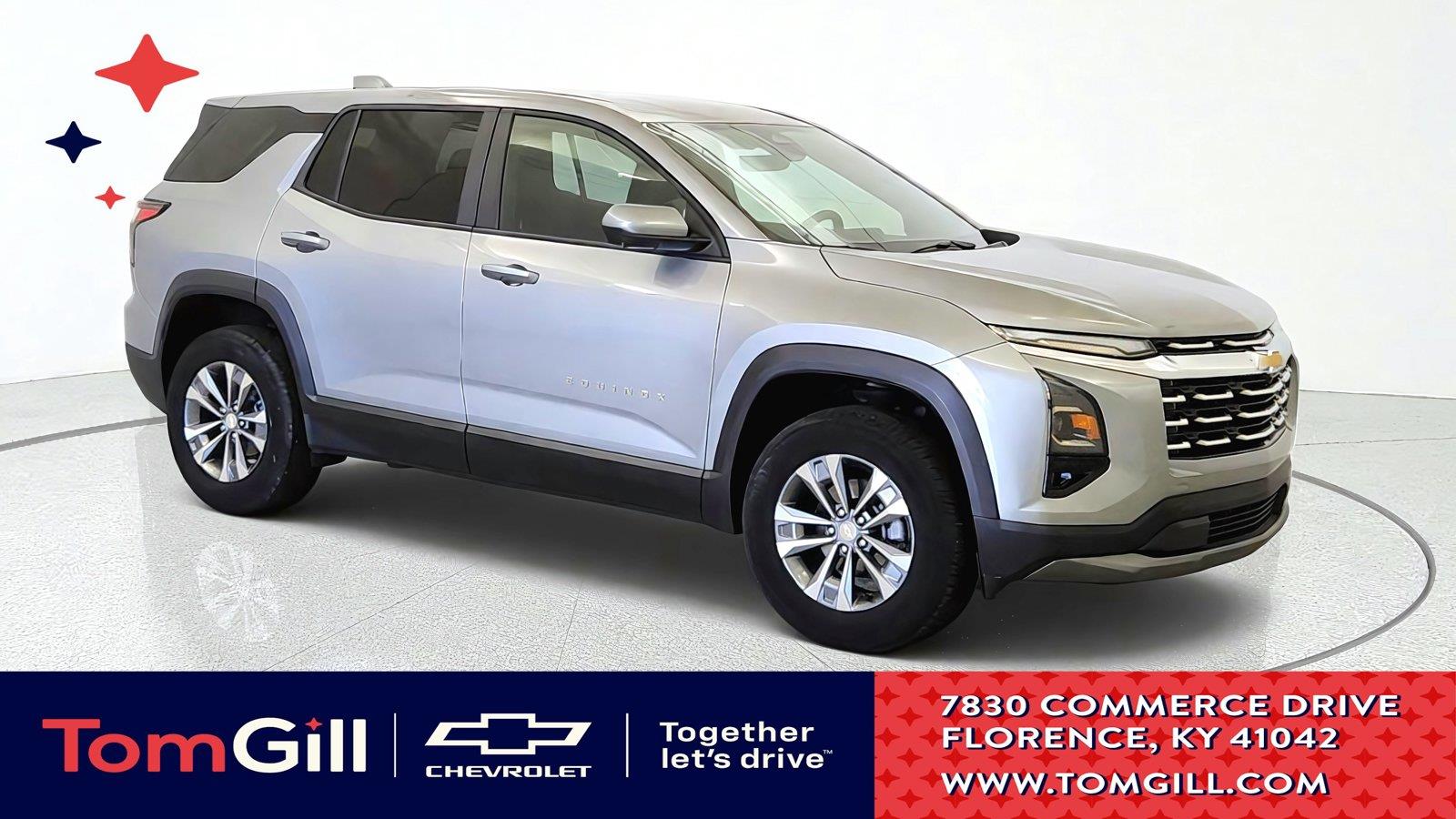 Sterling Gray Metallic 2025 Chevrolet Equinox SUV / Crossover Front-Wheel Drive Continuously Variable Transmission