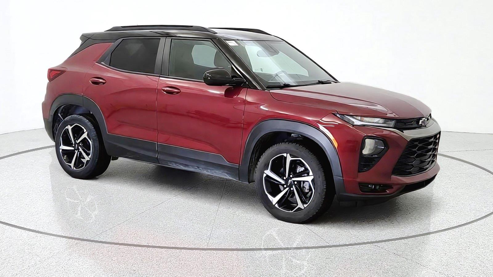 Red (Crimson Metallic) 2023 Chevrolet Trailblazer SUV / Crossover Four-Wheel Drive 9-Speed Automatic