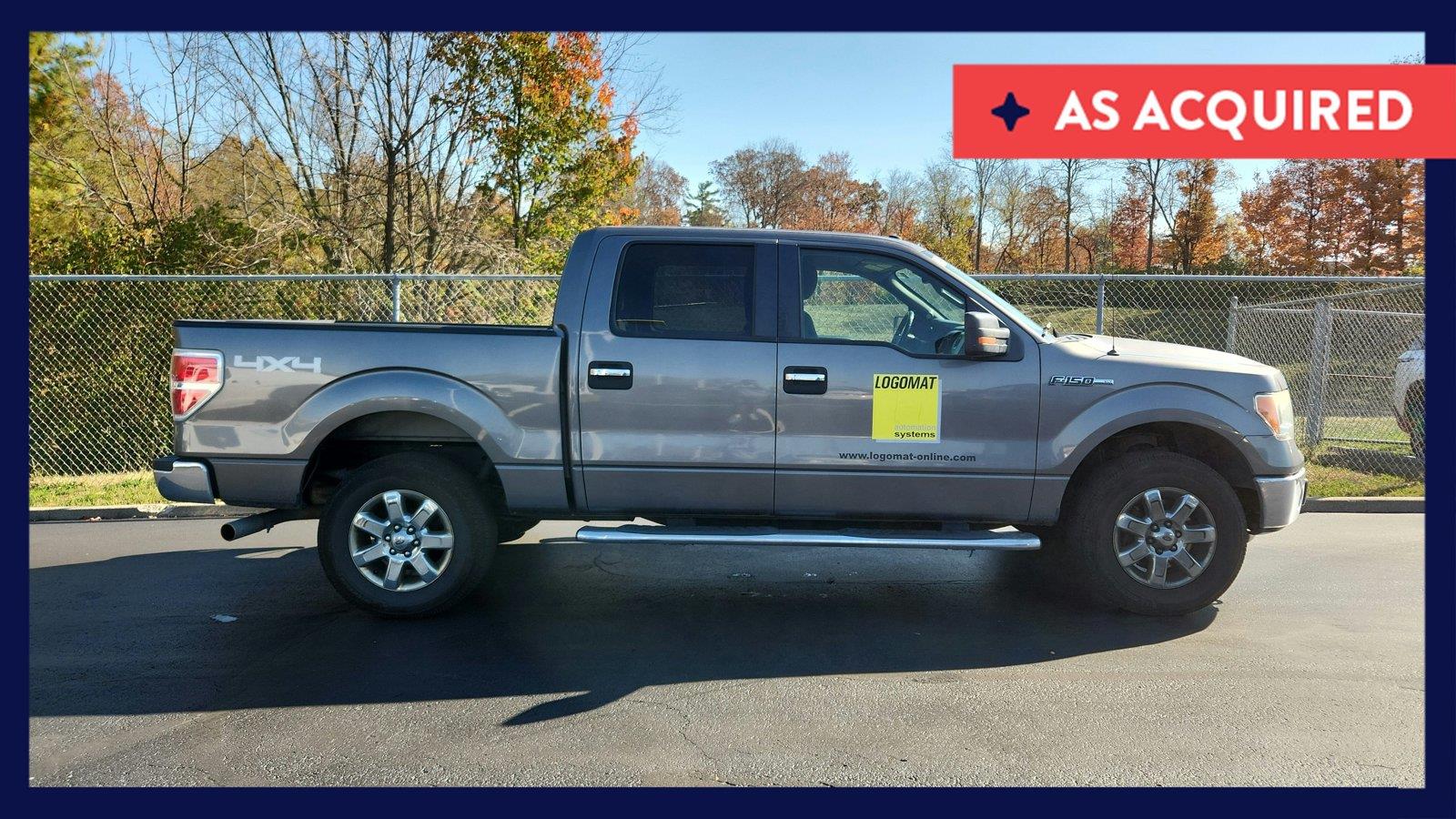 Sterling Gray Metallic 2014 Ford F-150 Pickup Truck Four-Wheel Drive 6-Speed Automatic