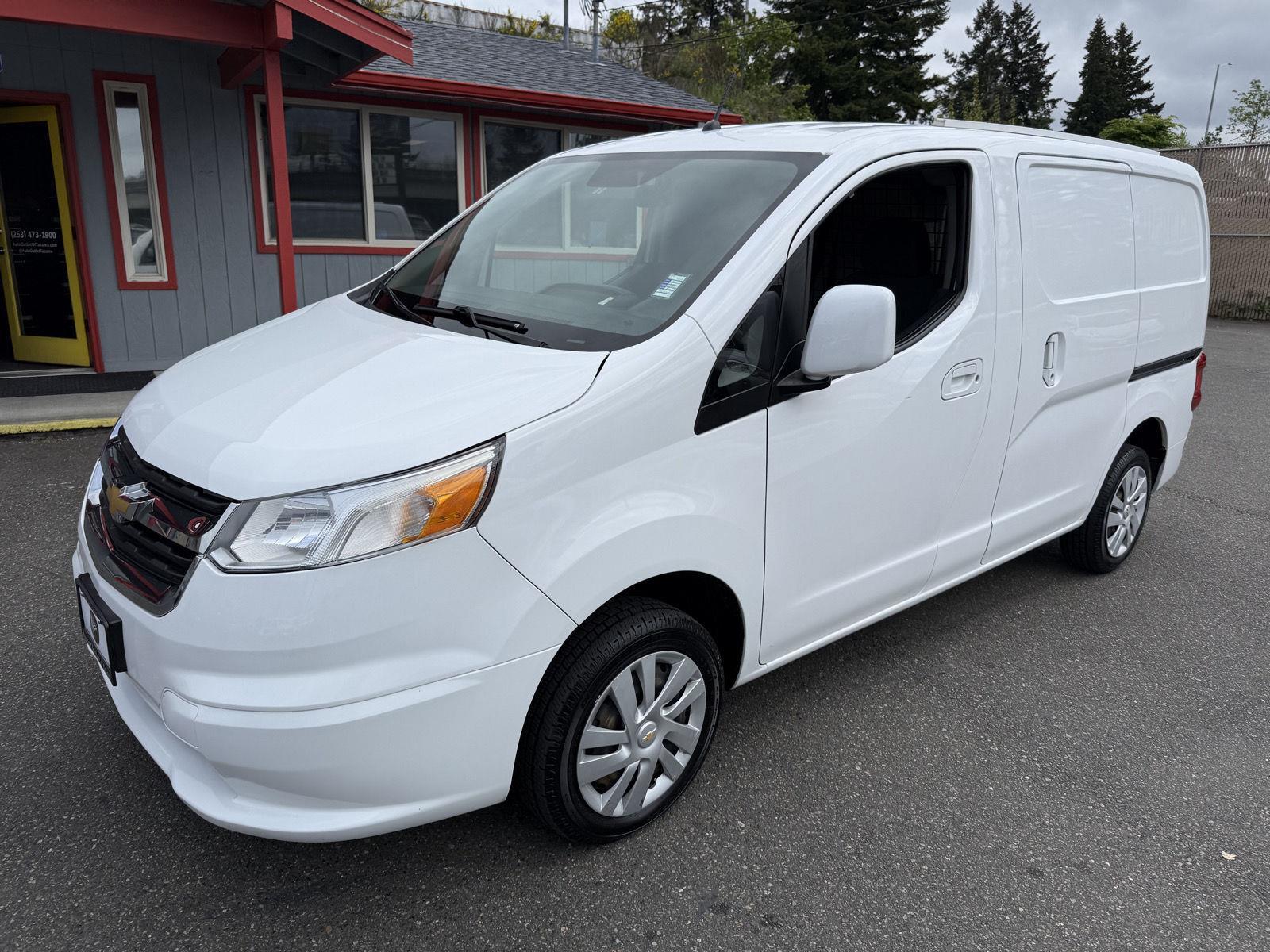Designer White 2017 Chevrolet City Express LT FWD Van Front-Wheel Drive Automatic