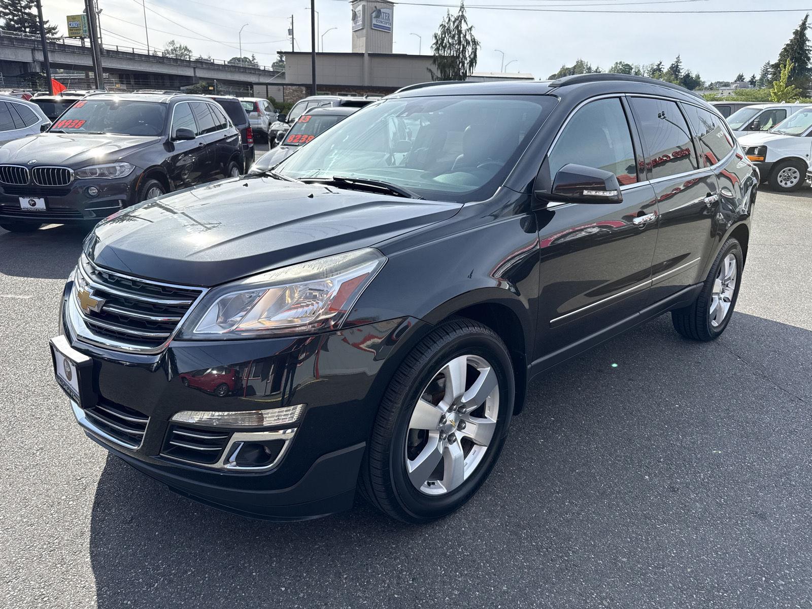 Black Granite Metallic 2014 Chevrolet Traverse LTZ AWD SUV / Crossover All-Wheel Drive 6-Speed Automatic