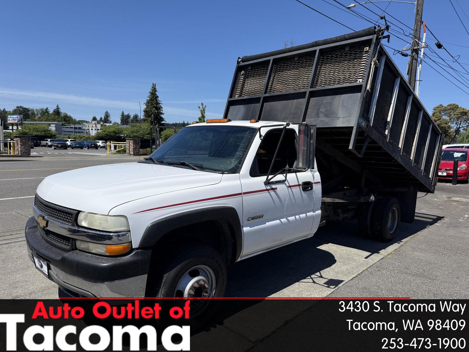 Summit White 2001 Chevrolet Silverado 3500 Pickup Truck 4-Speed Automatic