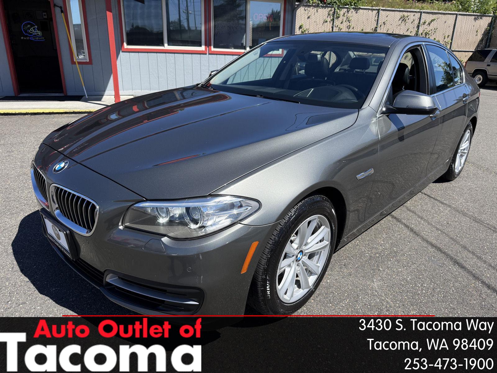 Callisto Gray Metallic 2014 BMW 5 Series 528i Sedan RWD Sedan Rear-Wheel Drive 8-Speed Automatic