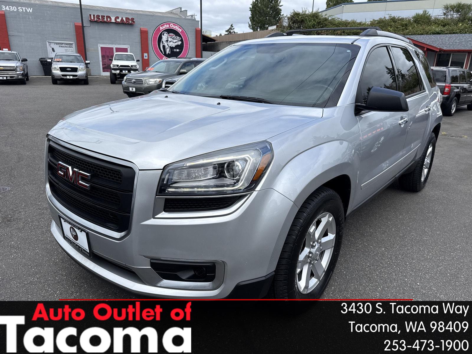 Quicksilver Metallic 2015 GMC Acadia SUV / Crossover All-Wheel Drive 6-Speed Automatic