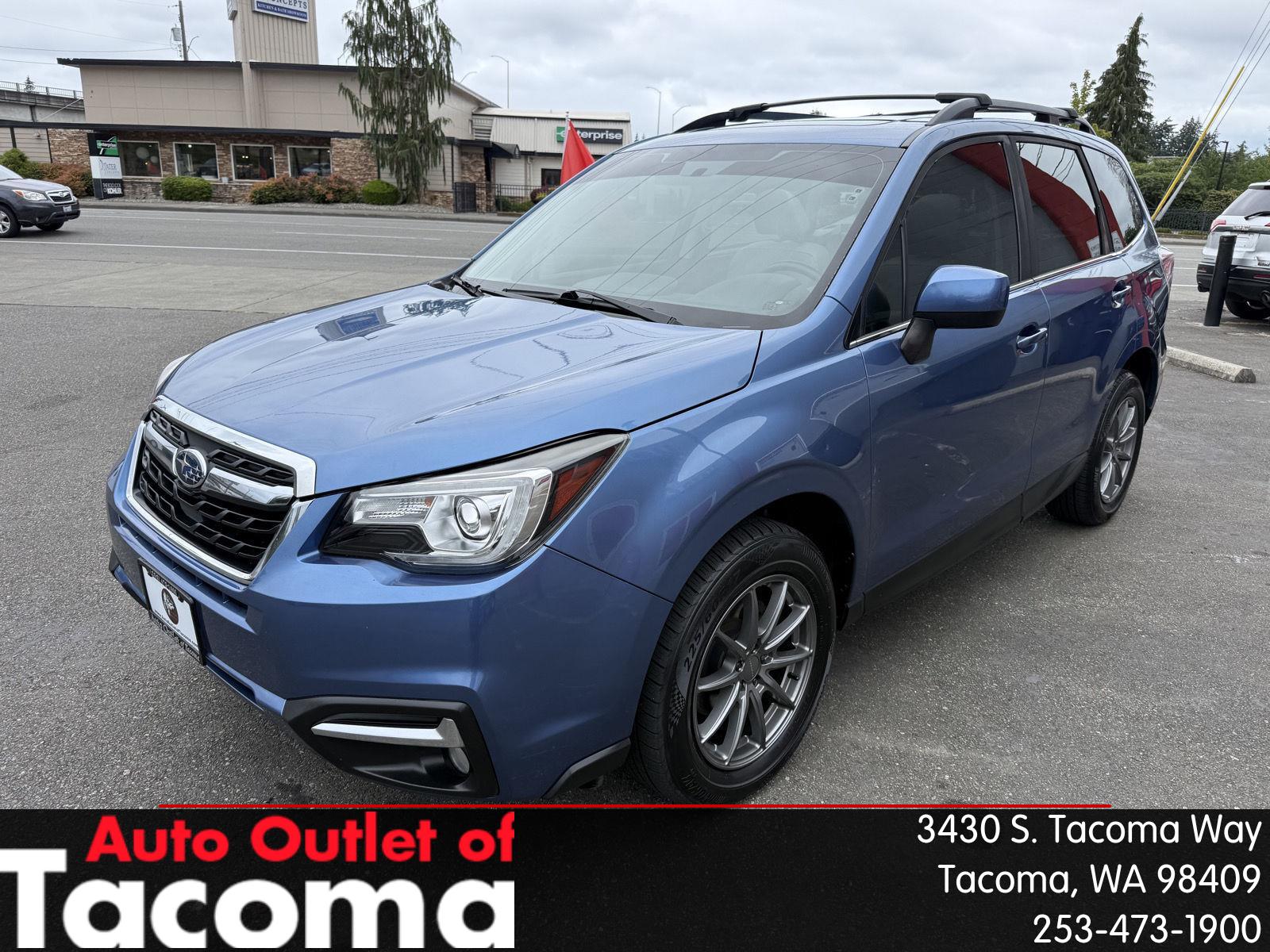 Quartz Blue Pearl 2017 Subaru Forester SUV / Crossover All-Wheel Drive Continuously Variable Transmission