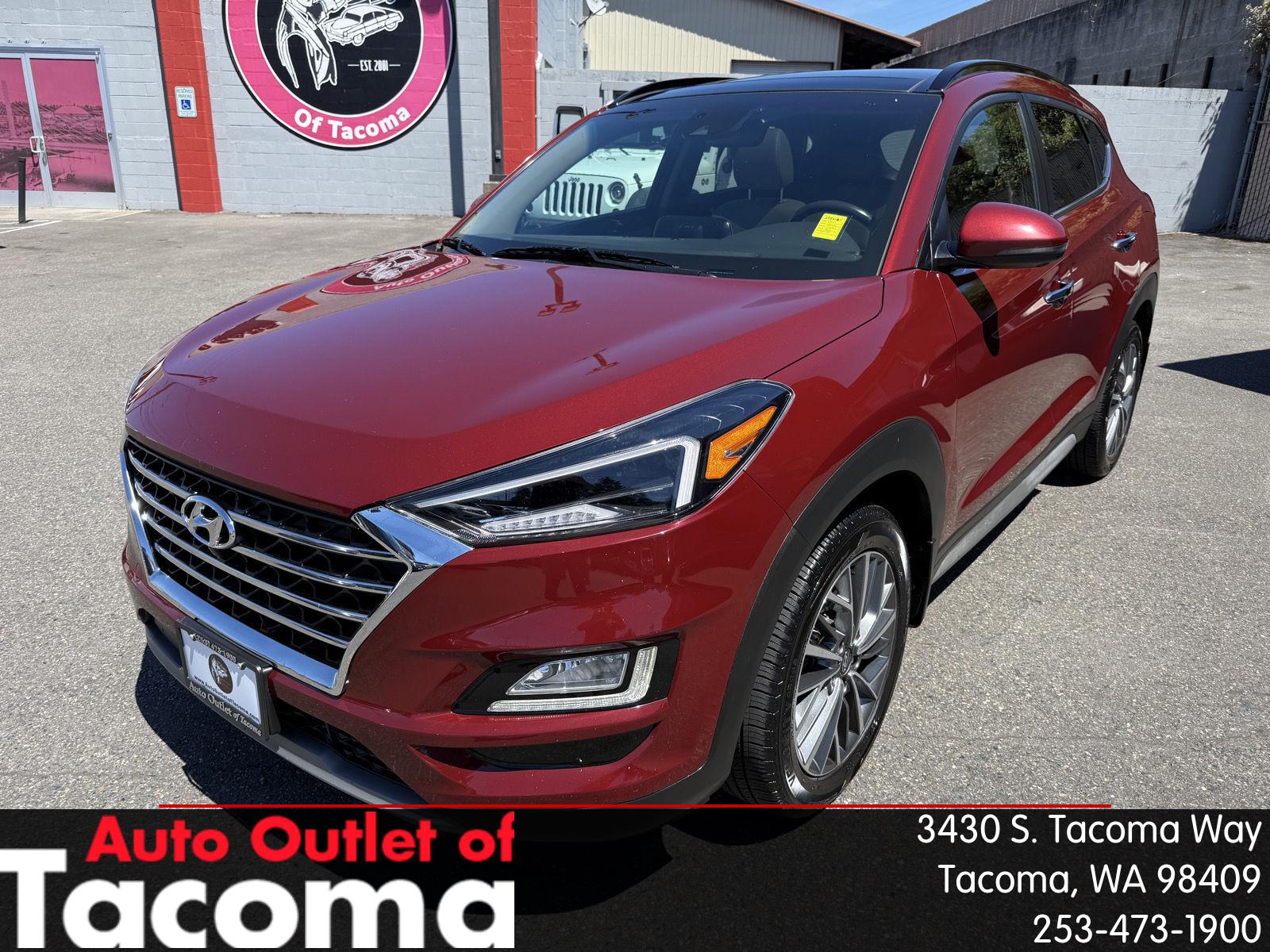 Gemstone Red 2019 Hyundai Tucson SUV / Crossover All-Wheel Drive Automatic
