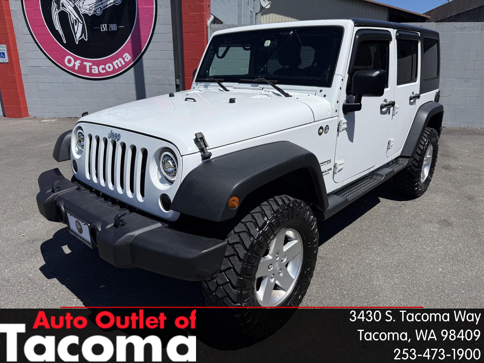 Bright White 2013 Jeep Wrangler SUV / Crossover Four-Wheel Drive 5-Speed Automatic