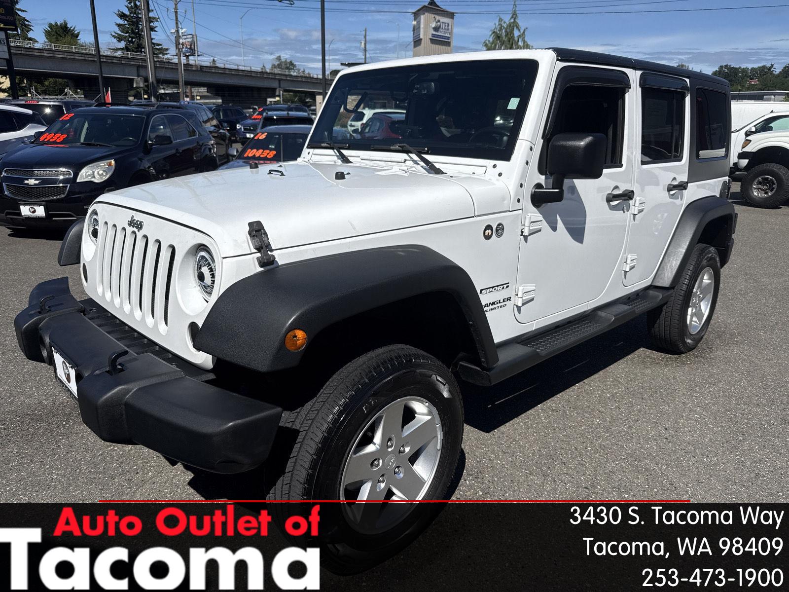 Bright White 2013 Jeep Wrangler SUV / Crossover Four-Wheel Drive 5-Speed Automatic