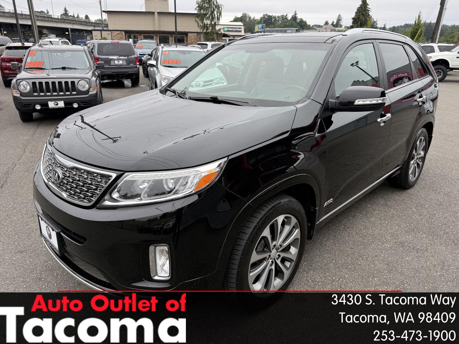 Ebony Black 2014 Kia Sorento SUV / Crossover All-Wheel Drive Automatic