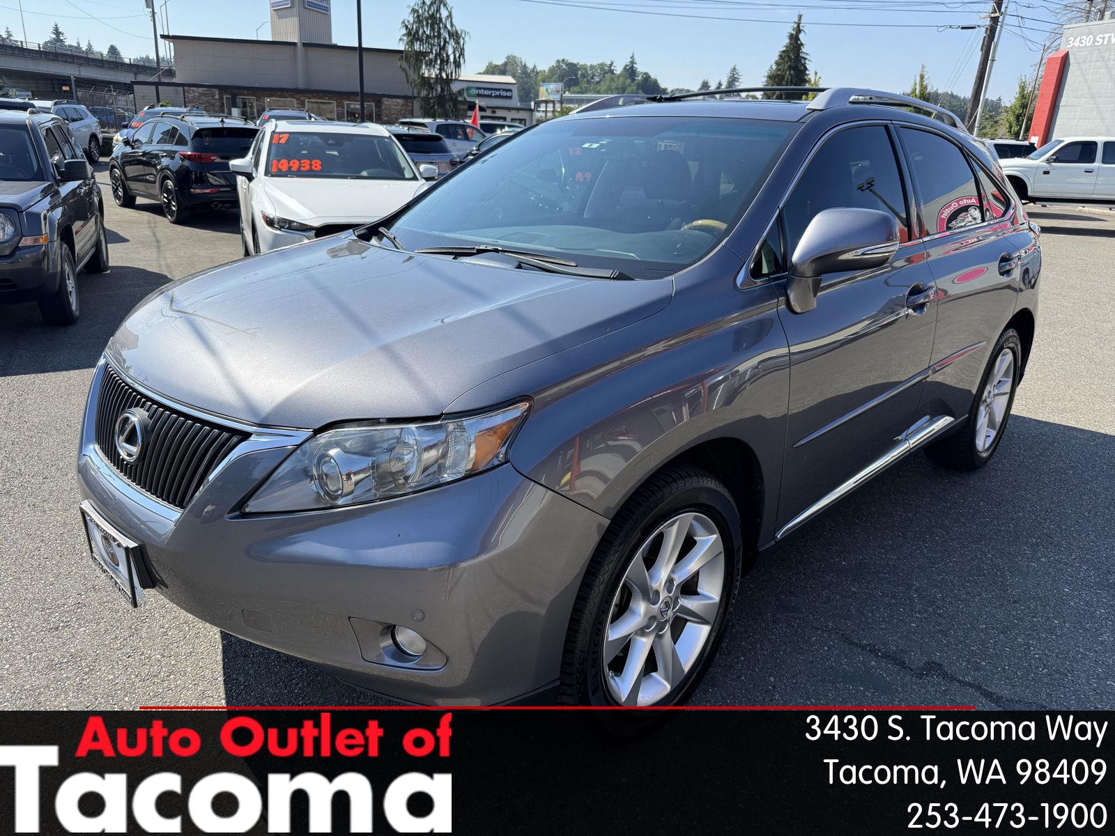 Nebula Gray Pearl 2012 Lexus RX SUV / Crossover All-Wheel Drive Automatic