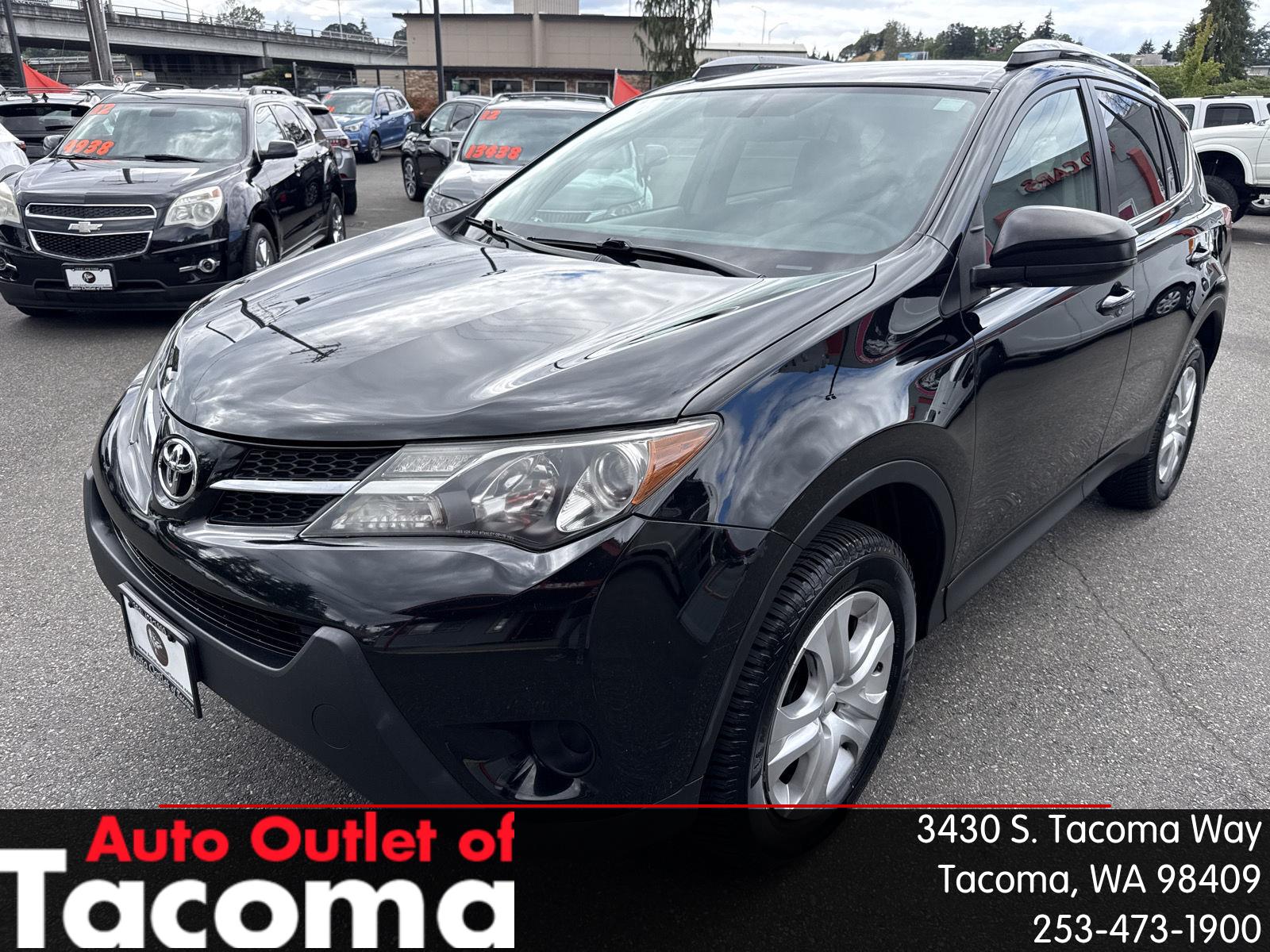 Black 2013 Toyota RAV4 SUV / Crossover All-Wheel Drive Automatic
