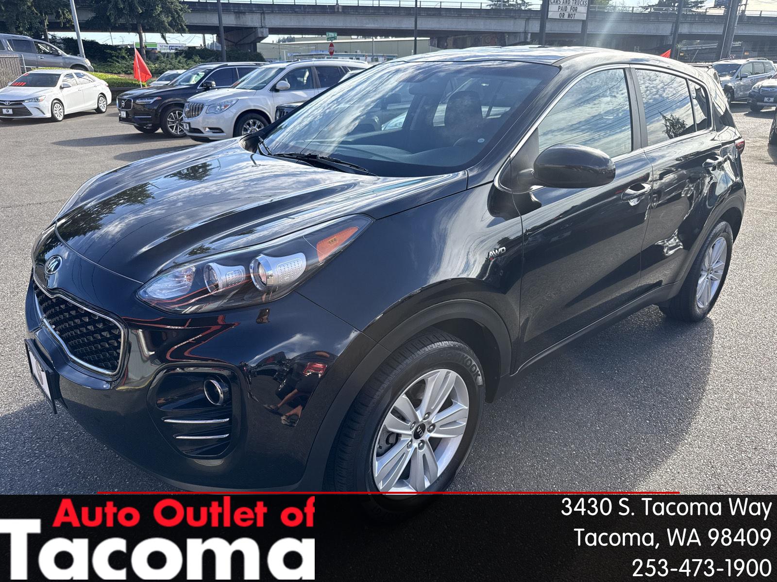 Black Cherry 2017 Kia Sportage SUV / Crossover All-Wheel Drive Automatic