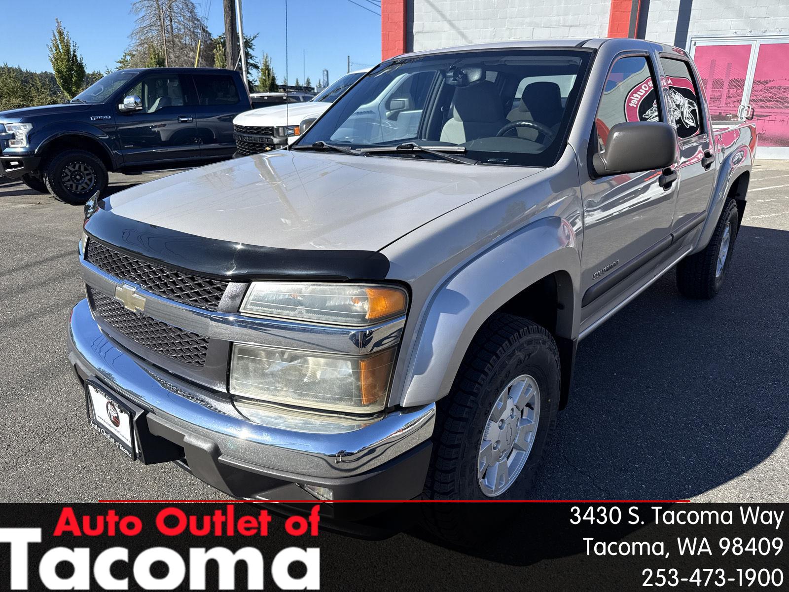 Silver Birch Metallic 2004 Chevrolet Colorado Pickup Truck  Automatic