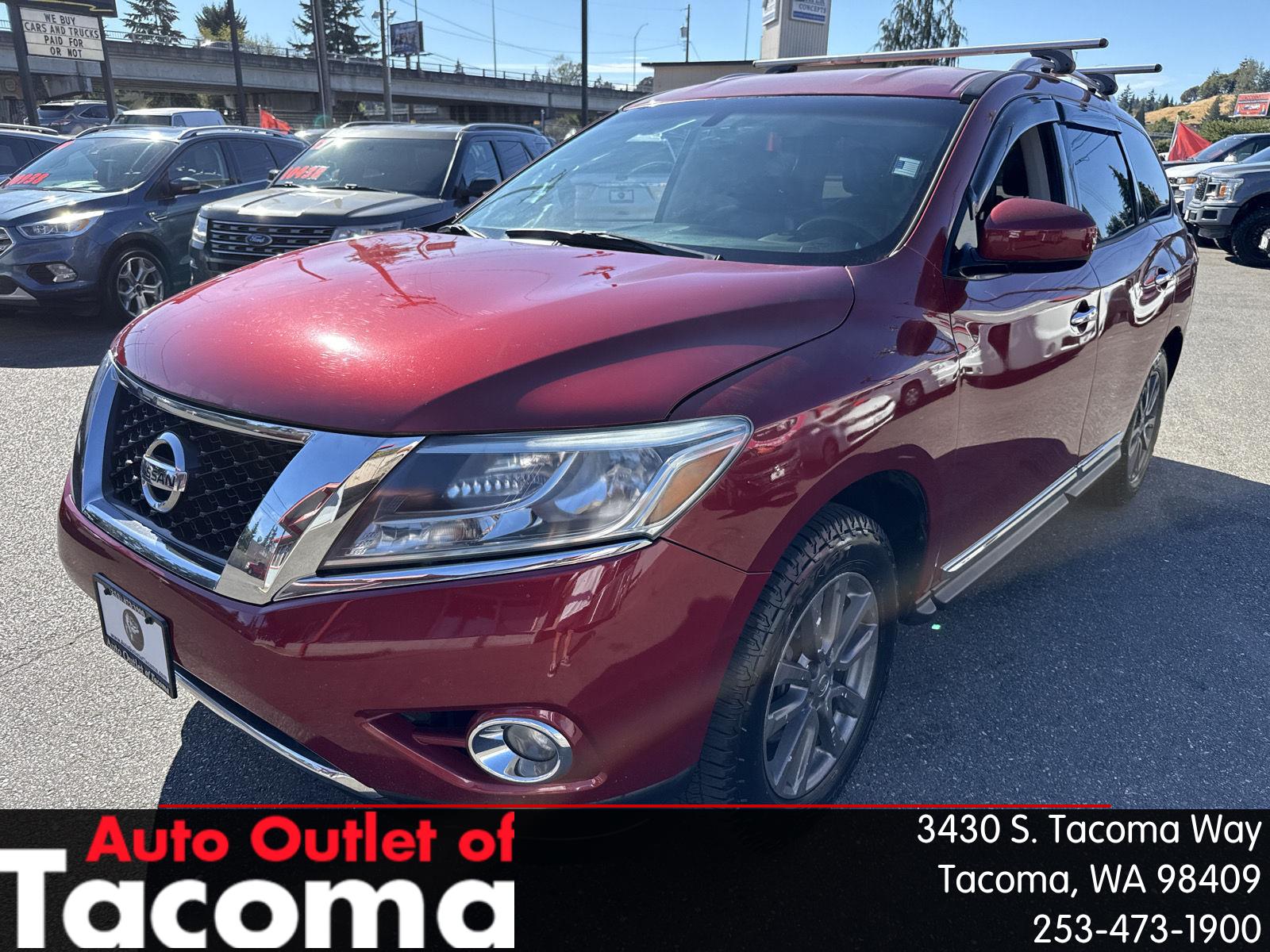 Cayenne Red 2013 Nissan Pathfinder SUV / Crossover Four-Wheel Drive Continuously Variable Transmission