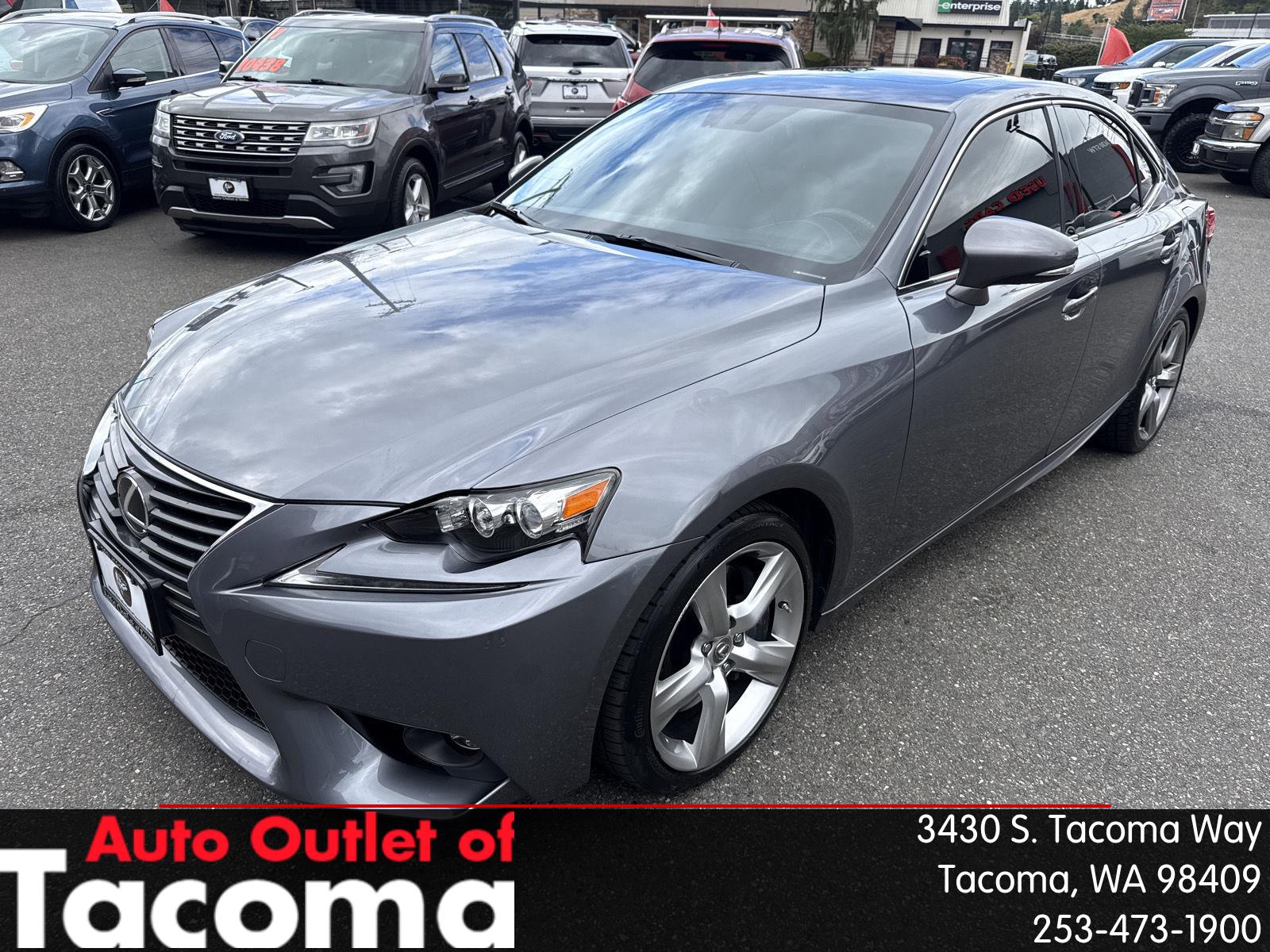 Nebula Gray Pearl 2015 Lexus IS Sedan All-Wheel Drive Automatic