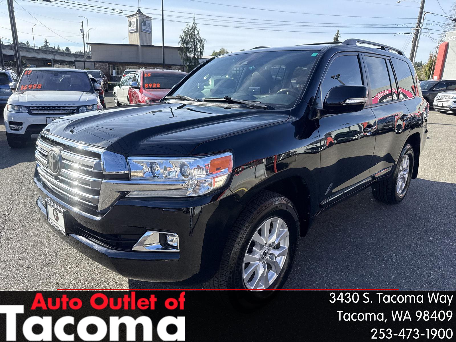 Midnight Black Metallic 2016 Toyota Land Cruiser SUV / Crossover All-Wheel Drive Automatic