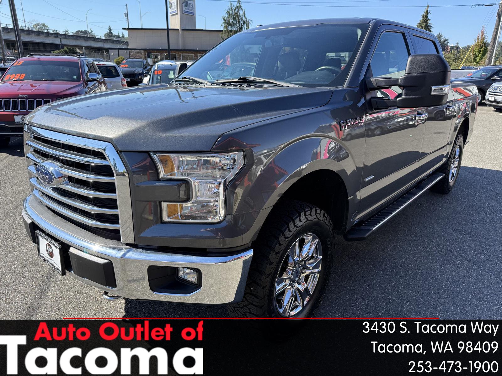 2015 Ford F-150 Pickup Truck Four-Wheel Drive 6-Speed Automatic