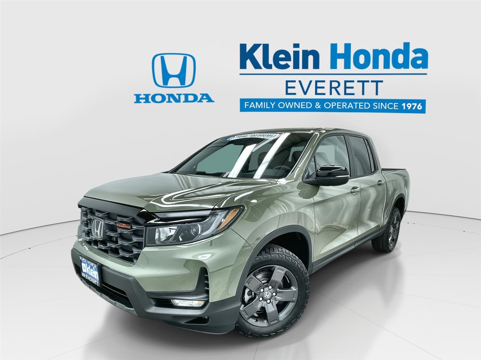 Ash Green Metallic 2026 Honda Ridgeline TrailSport AWD Pickup Truck All-Wheel Drive 9-Speed Automatic