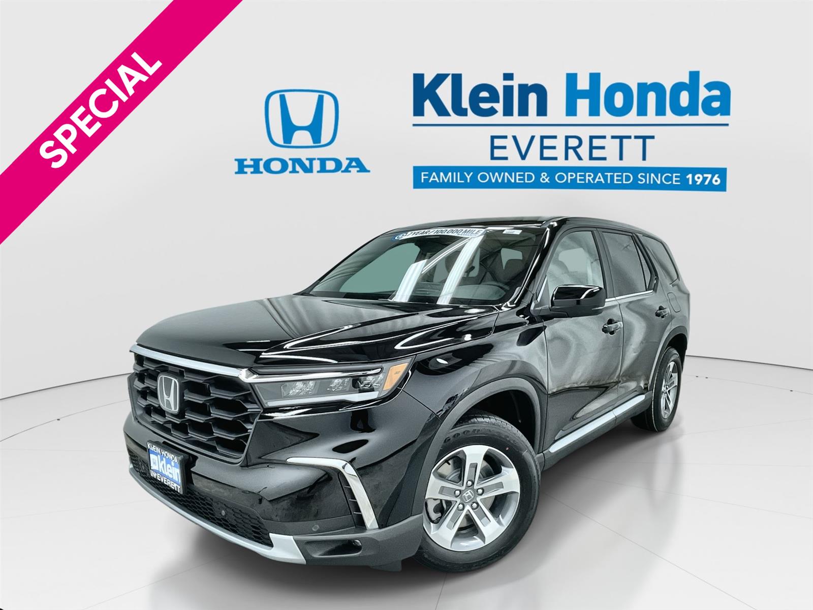 Crystal Black Pearl 2025 Honda Pilot EX-L AWD SUV / Crossover All-Wheel Drive Automatic