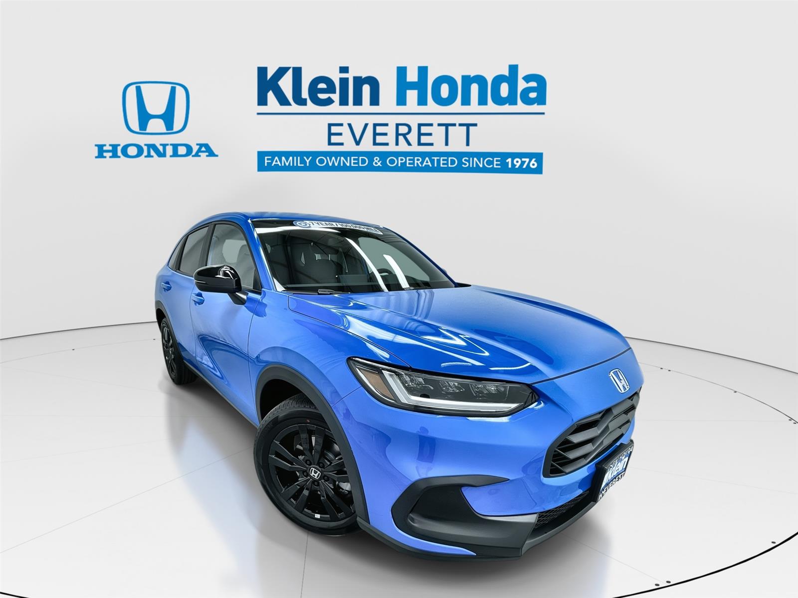 Boost Blue Pearl 2026 Honda HR-V Sport AWD SUV / Crossover All-Wheel Drive Continuously Variable Transmission