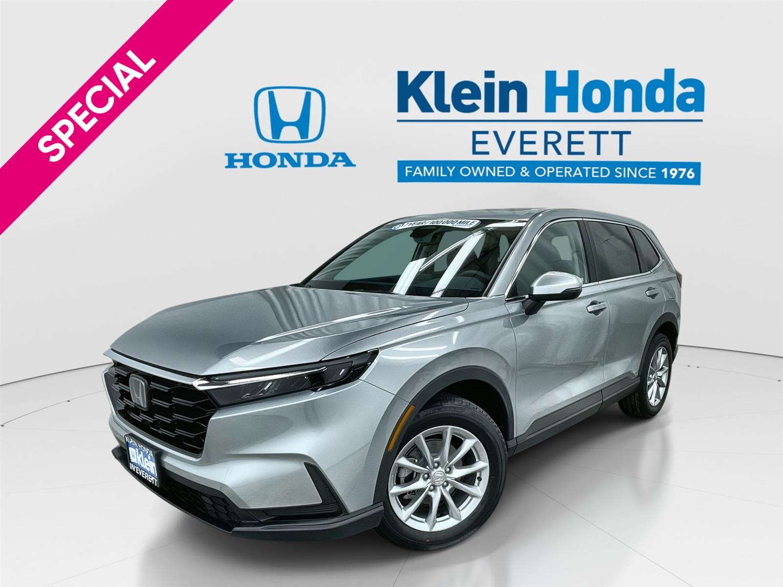 Solar Silver Metallic 2026 Honda CR-V EX AWD SUV / Crossover All-Wheel Drive Continuously Variable Transmission