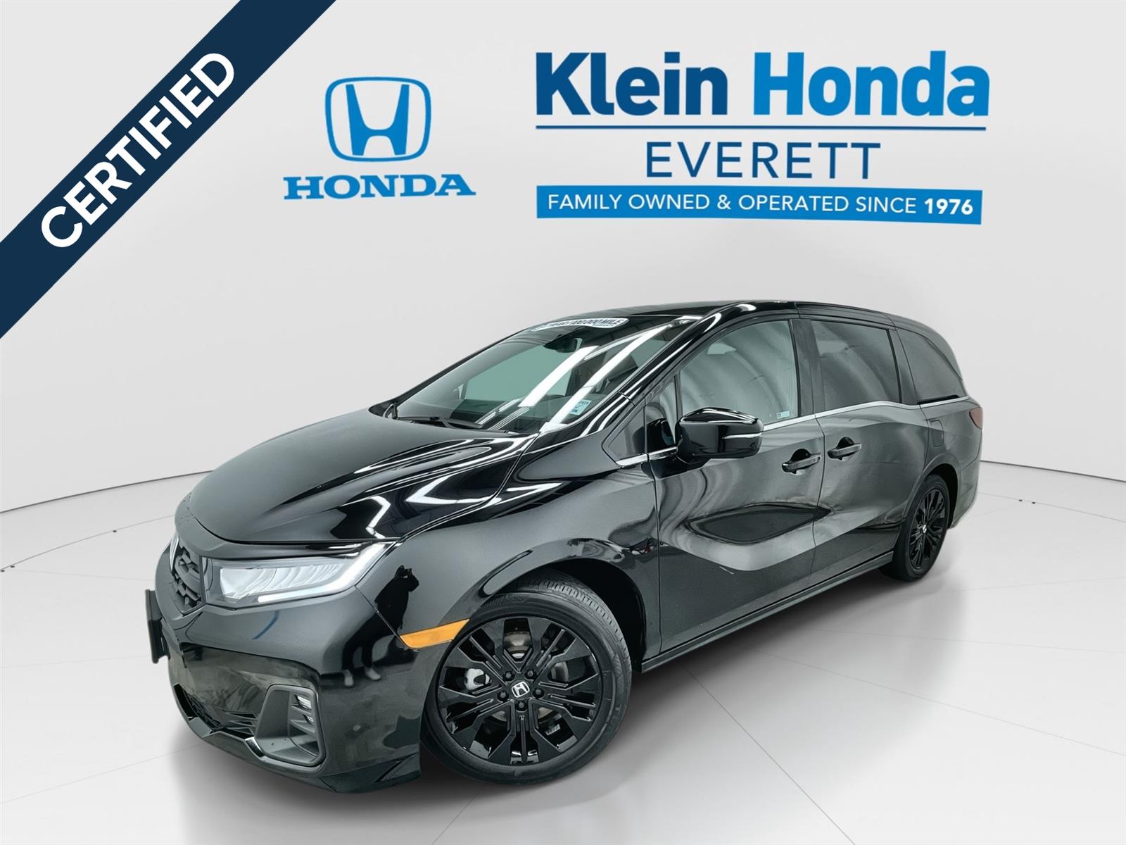 Crystal Black Pearl 2025 Honda Odyssey Sport-L FWD Minivan Front-Wheel Drive Automatic
